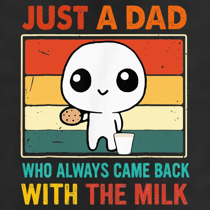 Just A Dad Who Always Came Back With The Milk 25L Jumbo Tote