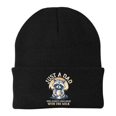 Just A Dad Who Always Came Back With The Milk Ferral Dad Beanie