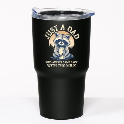Just A Dad Who Always Came Back With The Milk Ferral Dad Tumbler