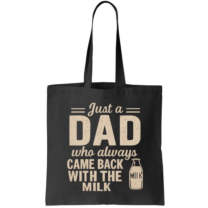 Just a Dad Who Always Came Back With the Milk Bag