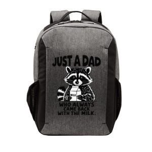 Just A Dad Who Always Came Back With The Milk Funny Dad Joke Gift Vector Backpack