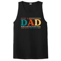 Just A Dad Who Always Came Back With The Milk PosiCharge Competitor Tank