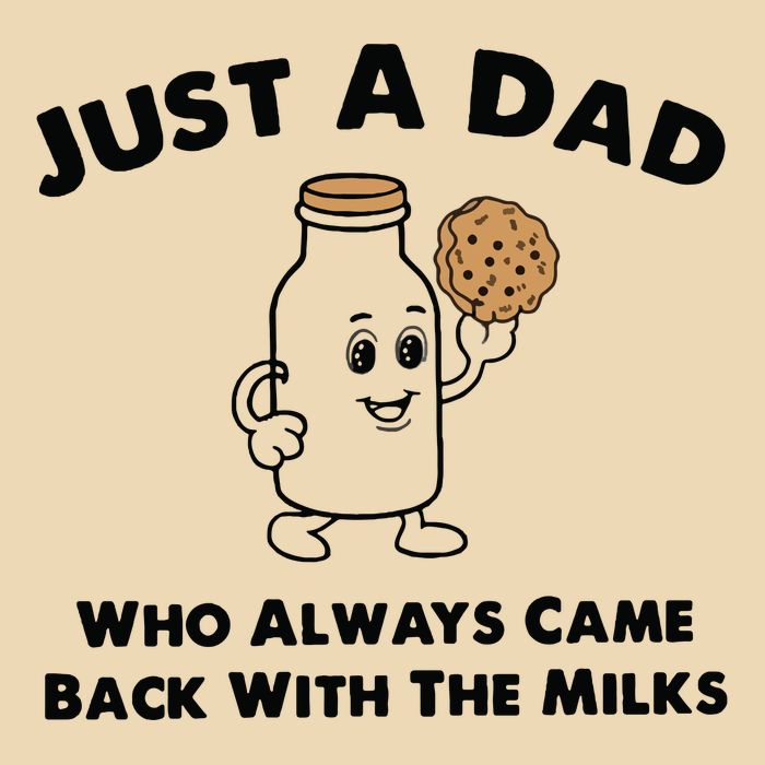 Just A Dad Who Always Came Back With The Milk Zip Tote Bag