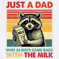 Just A Dad Who Always Came Back With The Milk Fathers Day  Wool Snapback Cap
