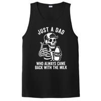 Just A Dad Who Always Came Back With The Milk PosiCharge Competitor Tank