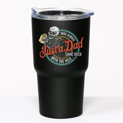 Just A Dad Who Always Came Back With The Milk Fathers Day Tumbler
