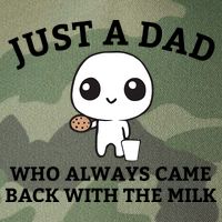 Just A Dad Who Always Came Back With The Milk Fathers Day Legacy Tie Dye Trucker Hat