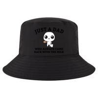 Just A Dad Who Always Came Back With The Milk Fathers Day Cool Comfort Performance Bucket Hat