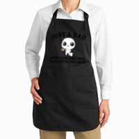 Just A Dad Who Always Came Back With The Milk Fathers Day Apron