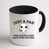 Just A Dad Who Always Came Back With The Milk Fathers Day Mug
