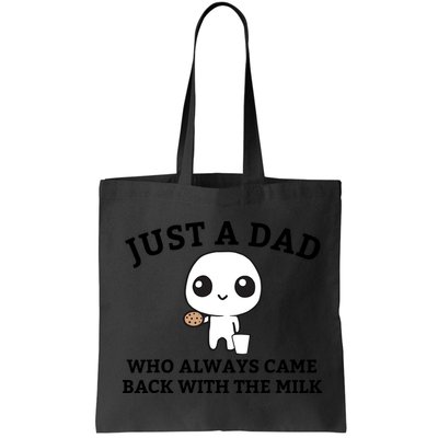 Just A Dad Who Always Came Back With The Milk Fathers Day Bag