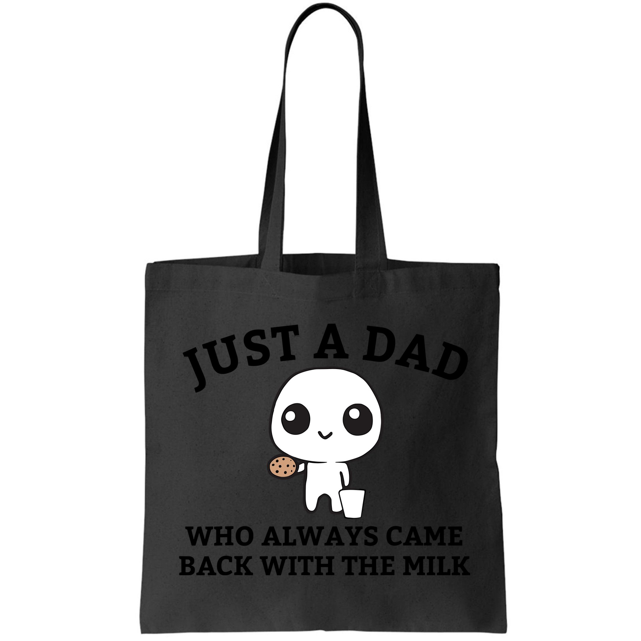 Just A Dad Who Always Came Back With The Milk Fathers Day Bag