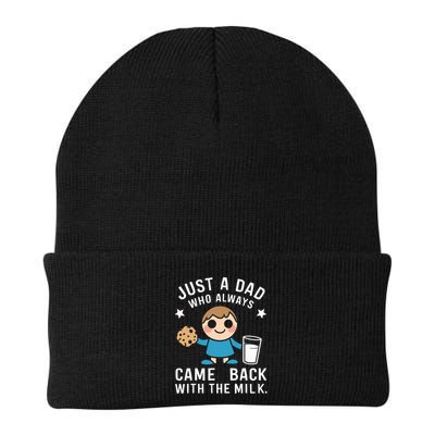 Just A Dad Who Always Came Back With The Milk Beanie
