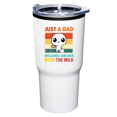Just A Dad Who Always Came Back With The Milk Tumbler