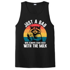 Just A Dad Who Always Came Back With The Milk PosiCharge Competitor Tank