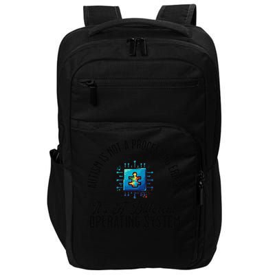 Just a Different Operating System - Autism Awareness Impact Tech Backpack