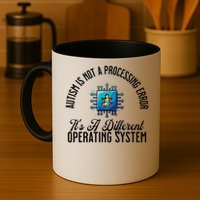Just a Different Operating System - Autism Awareness Mug