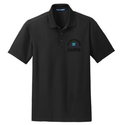 Just a Different Operating System - Autism Awareness Dry Zone Grid Polo