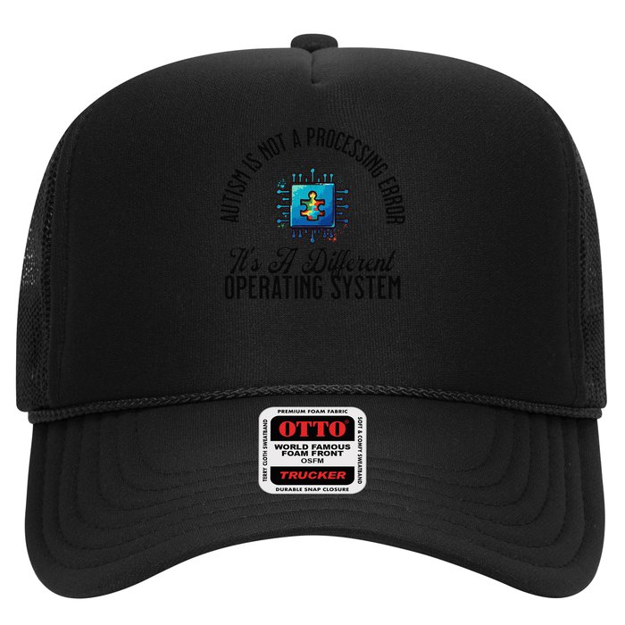 Just a Different Operating System - Autism Awareness Trucker Hat