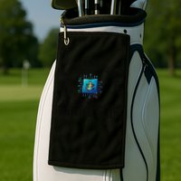 Just a Different Operating System - Autism Awareness Golf Towel
