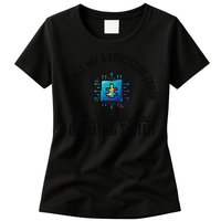 Just a Different Operating System - Autism Awareness Womens T-Shirt