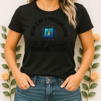 Just a Different Operating System - Autism Awareness Womens T-Shirt