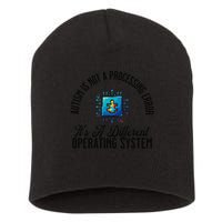 Just a Different Operating System - Autism Awareness Short Acrylic Beanie