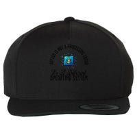 Just a Different Operating System - Autism Awareness Wool Snapback Cap