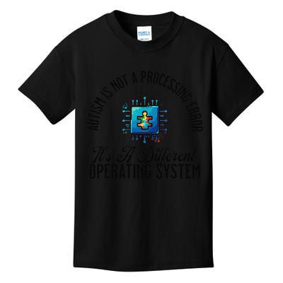 Just a Different Operating System - Autism Awareness Kids T-Shirt