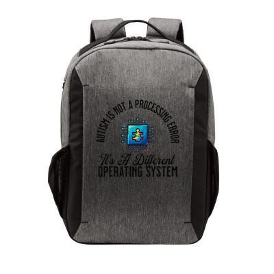 Just a Different Operating System - Autism Awareness Vector Backpack