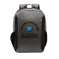 Just a Different Operating System - Autism Awareness Vector Backpack