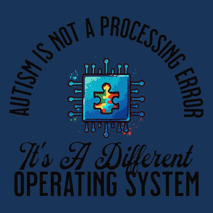 Just a Different Operating System - Autism Awareness Infant Baby Jersey Bodysuit