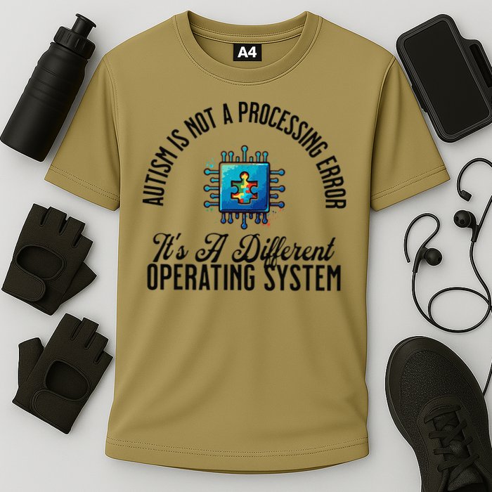 Just a Different Operating System - Autism Awareness Performance Shirt