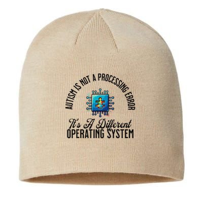 Just a Different Operating System - Autism Awareness Sustainable Beanie
