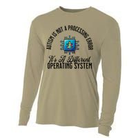 Just a Different Operating System - Autism Awareness Cooling Performance Long Sleeve Crew