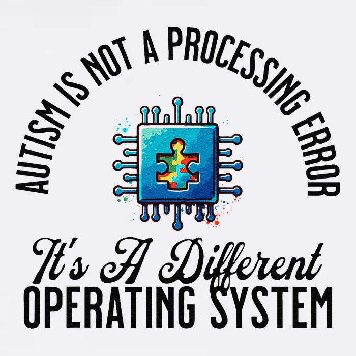 Just a Different Operating System - Autism Awareness Garment-Dyed Sweatshirt