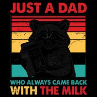 Just A Dad Who Always Came Back With The Milk 16oz Travel Tumbler