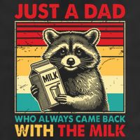 Just A Dad Who Always Came Back With The Milk Trucker Hat