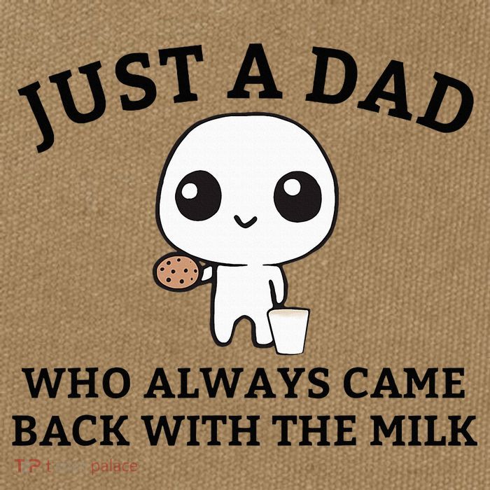 Just A Dad Who Always Came Back With The Milk FatherS Day Cotton Canvas Backpack