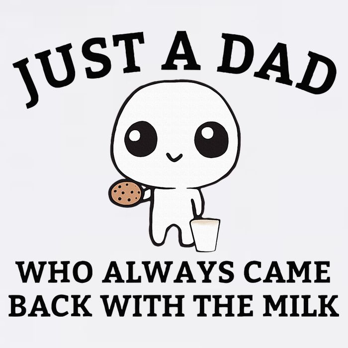 Just A Dad Who Always Came Back With The Milk FatherS Day Youth Performance Sprint T-Shirt