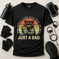 Just A Dad Who Always Came Back With The Milk Performance Shirt
