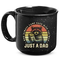 Just A Dad Who Always Came Back With The Milk 15oz Campfire Ceramic Mug