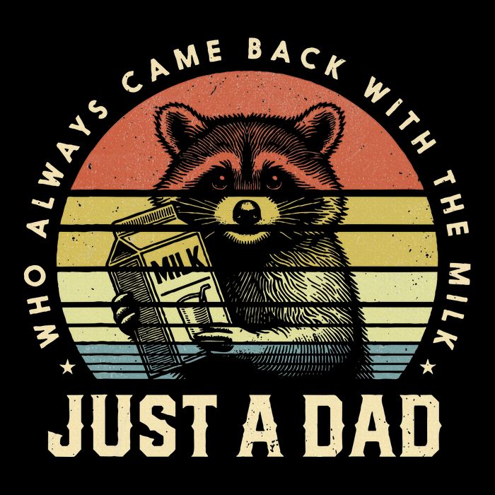 Just A Dad Who Always Came Back With The Milk 16 in Basic Backpack