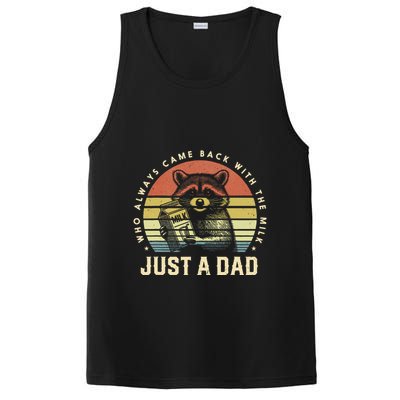 Just A Dad Who Always Came Back With The Milk PosiCharge Competitor Tank