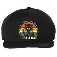 Just A Dad Who Always Came Back With The Milk Wool Snapback Cap