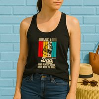 Just A Dad Who Always Came Back With The Milk Womens Tank Top