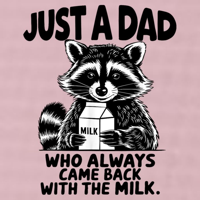 Just A Dad Who Always Came Back With The Milk Funny Dad Joke 25L Jumbo Tote