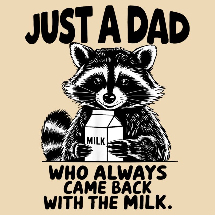 Just A Dad Who Always Came Back With The Milk Funny Dad Joke Bag