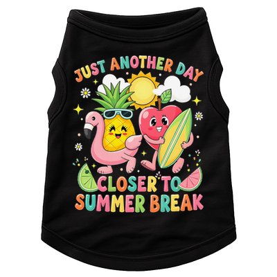 Just Another Day Closer To Summer Break Teacher Doggie Tank