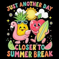 Just Another Day Closer To Summer Break Teacher Drawstring Bag